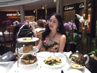 요정과 마주친 숲속