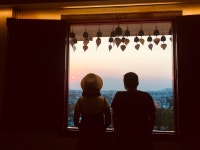 요리하는 남편 잘먹는 아내