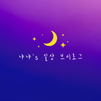 냐냐's 일상 브이로그